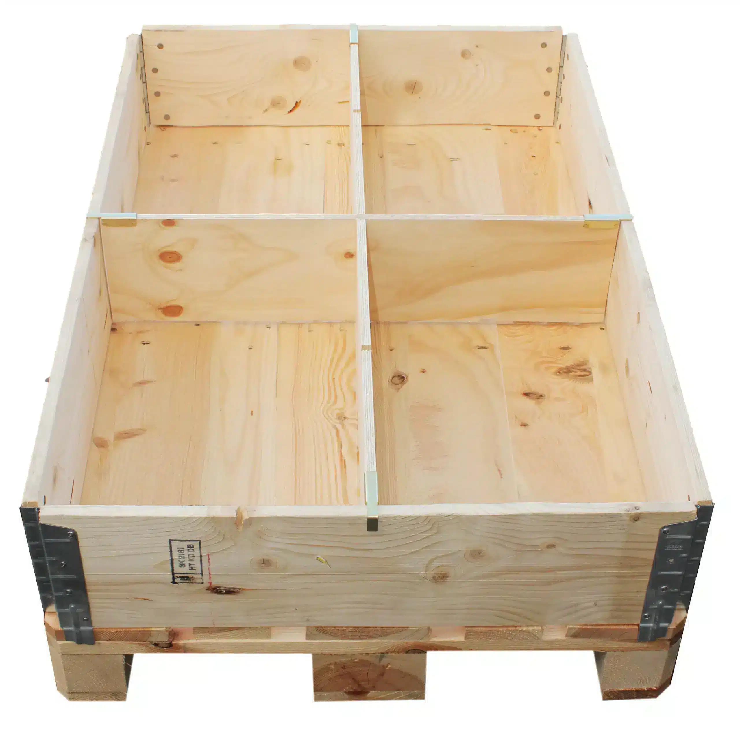 Pallet Collar Divider Batch4 Compartments Trade Dimensions 372 X