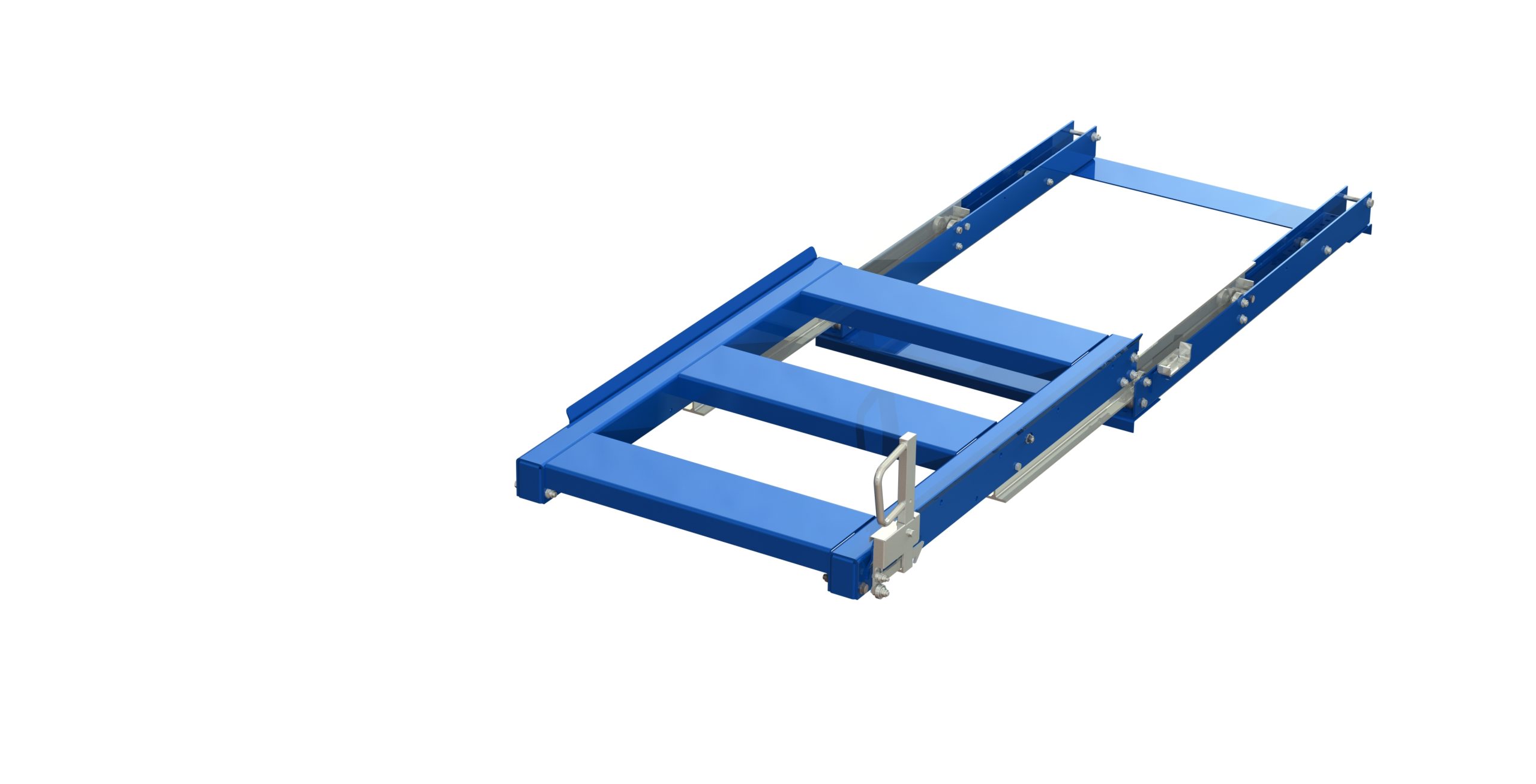 11 10021 pullout unit for pallet rack with 100 extension 1000 kg load capacity rearloaded shortside handled eurpallet