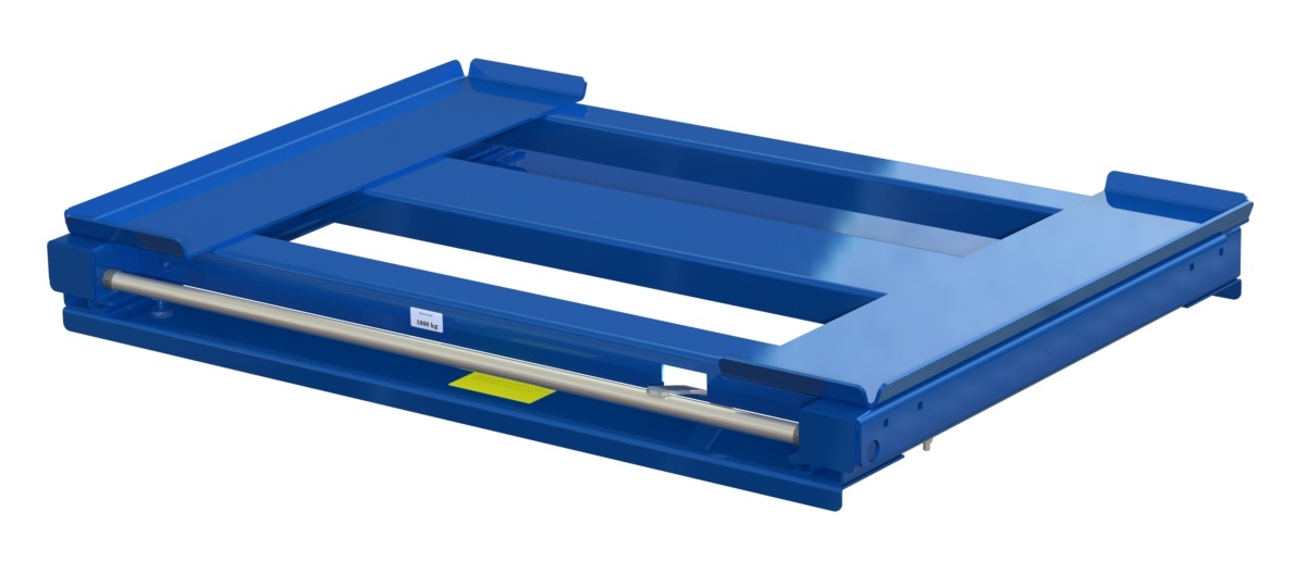 Balkmonterad utdragsenhet 70%, 1000 kg, baklastad långsideshanterad för nätcontainer - image 2