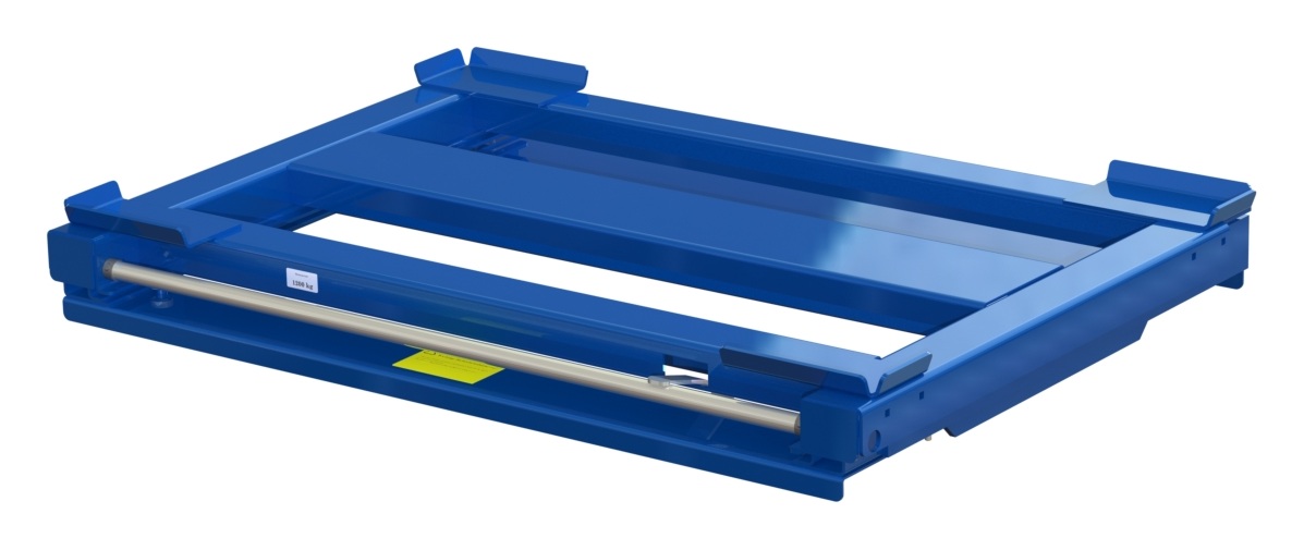 Balkmonterad utdragsenhet 70%, 1200 kg, baklastad långsideshanterad för nätcontainer - image 2