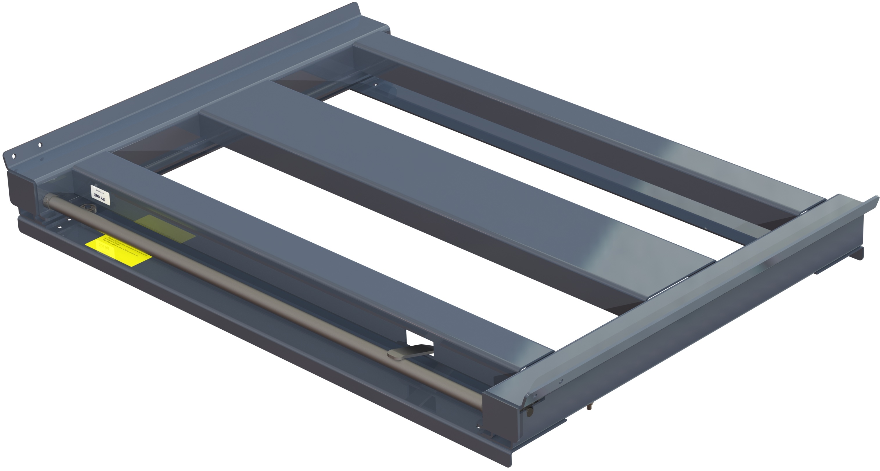 11 805 0 1 Balkmonterad utdragsenhet med 70% utdragskapacitet, 800 kg lastkapacitet, front-lastad, långsideshanterad eur-l - image 2