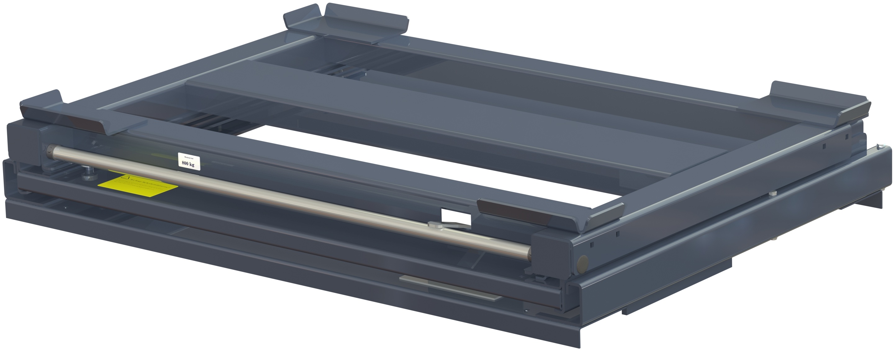 11 811 1 Balkmonterad utdragsenhet 100%, 800 kg, frontlastad långsideshanterad för nätcontainer - image 2