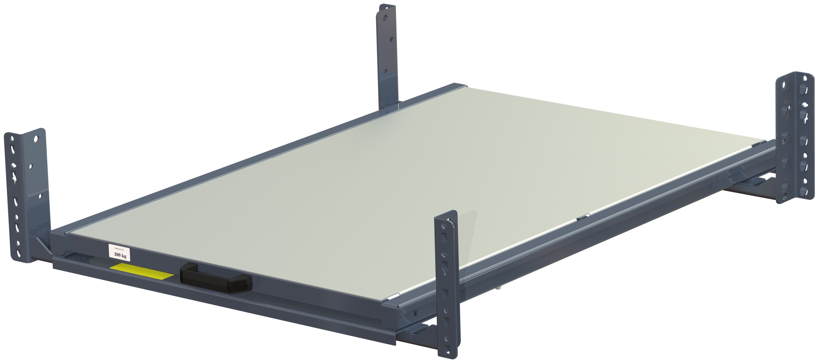 Gh ue 200kg 70% 800x1200 gable mounted pull-out unit, for pallet collar - image 2