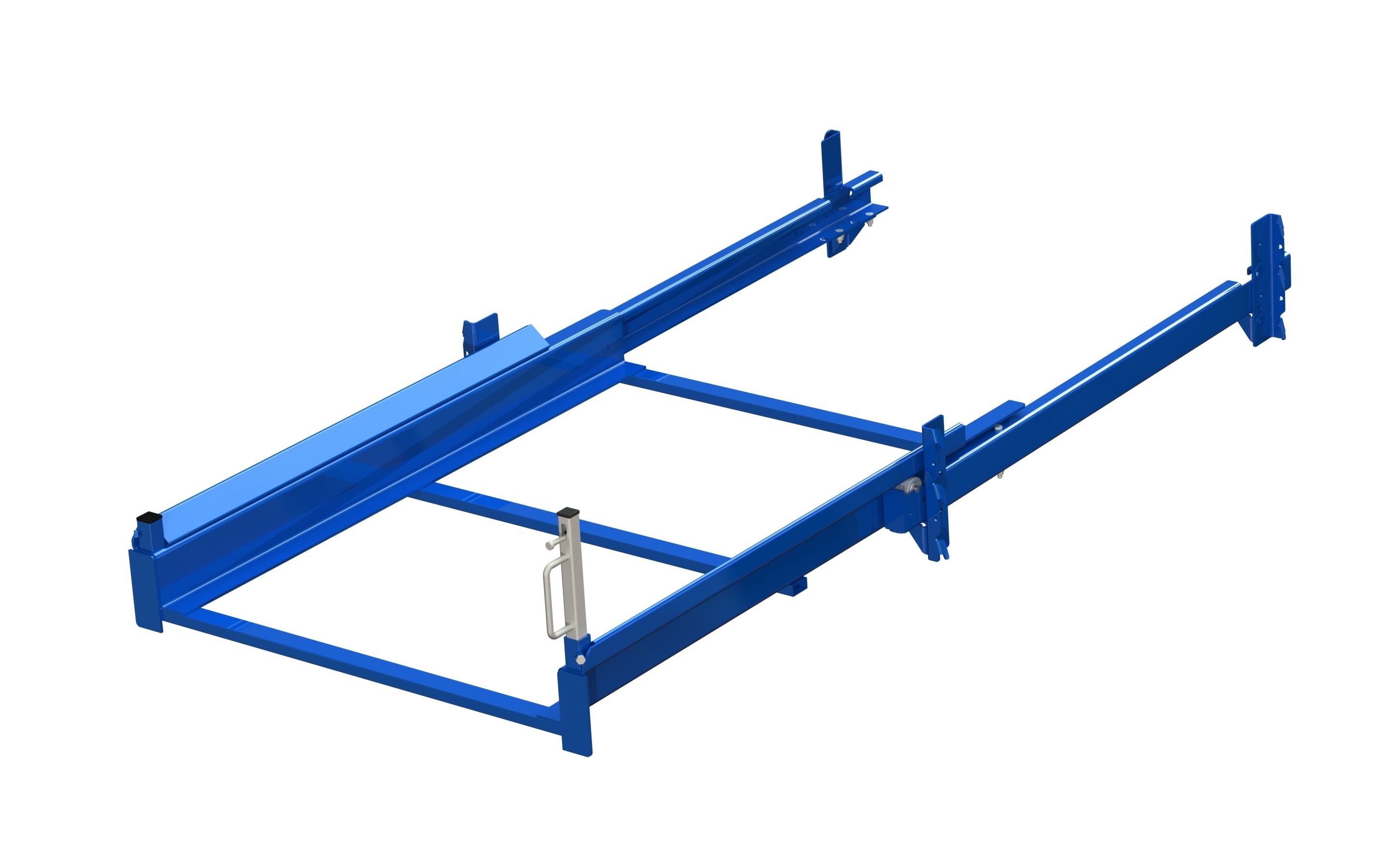 15 600 0 open with connectors Gavelmonterad utdragsenhet för eur-pall 70% utdragskapacitet, 600 kg belatsningskapacitet - image 2