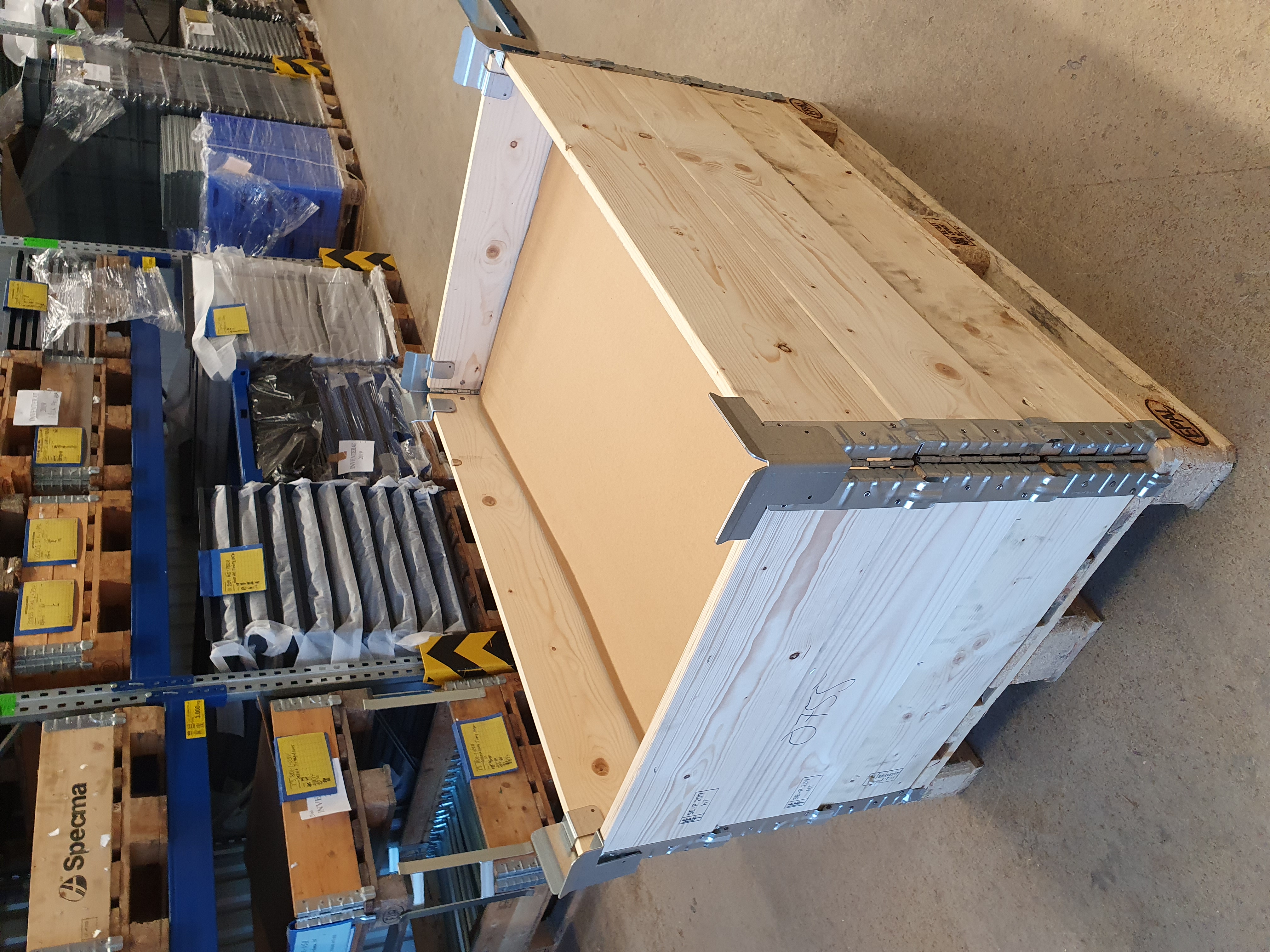 Galvaniserade staplingshörn av stål t=3mm - image 2