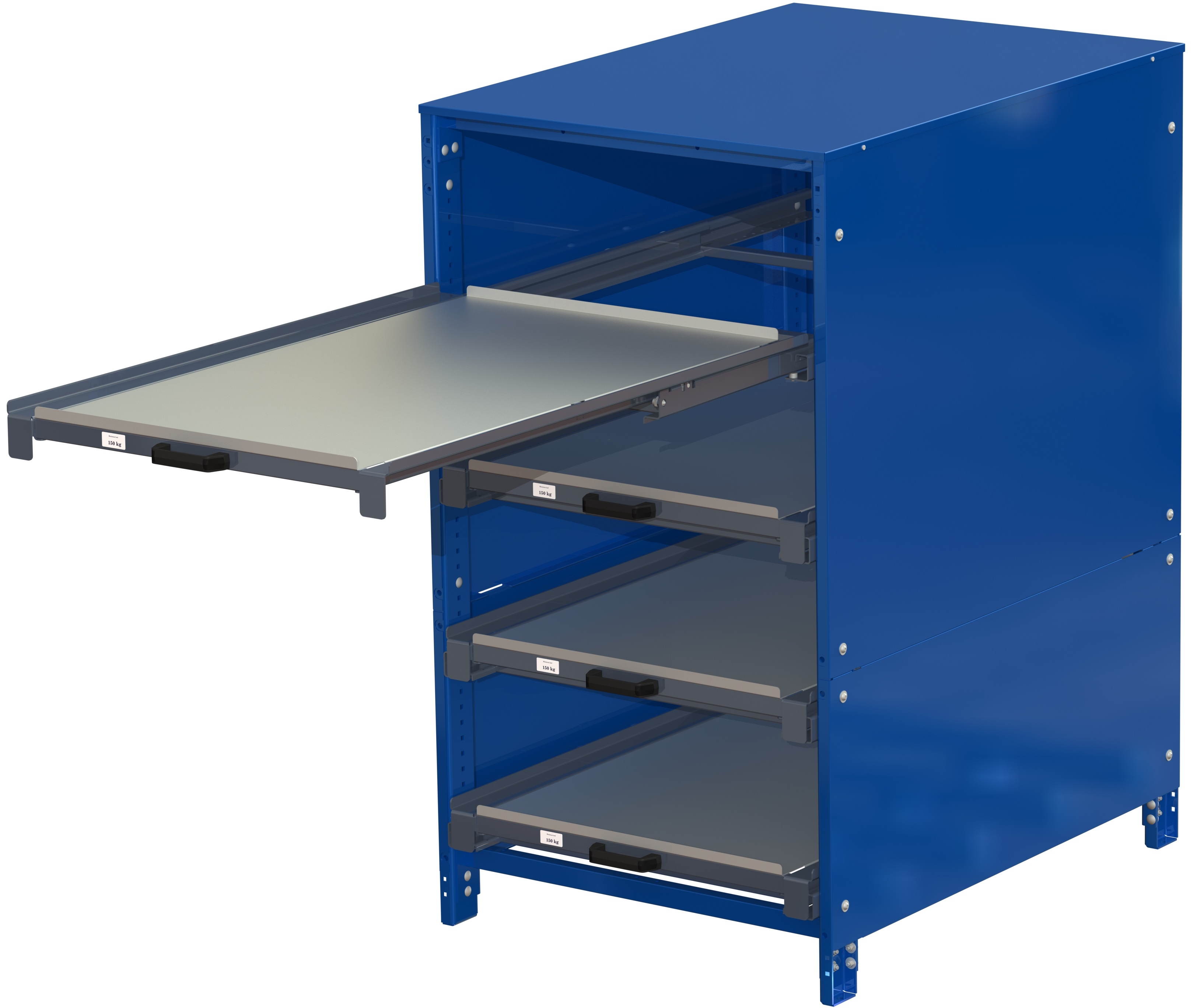 Inklädnadssats industribyrå 70% kortsideshanterad med 1 tak, 2 sidor, 1 baksida - image 2