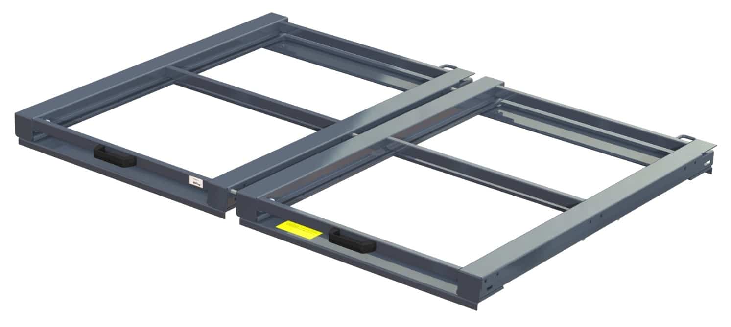 Wide beam-mounted pull-out unit 400 kg 100% w=1700 - image 2