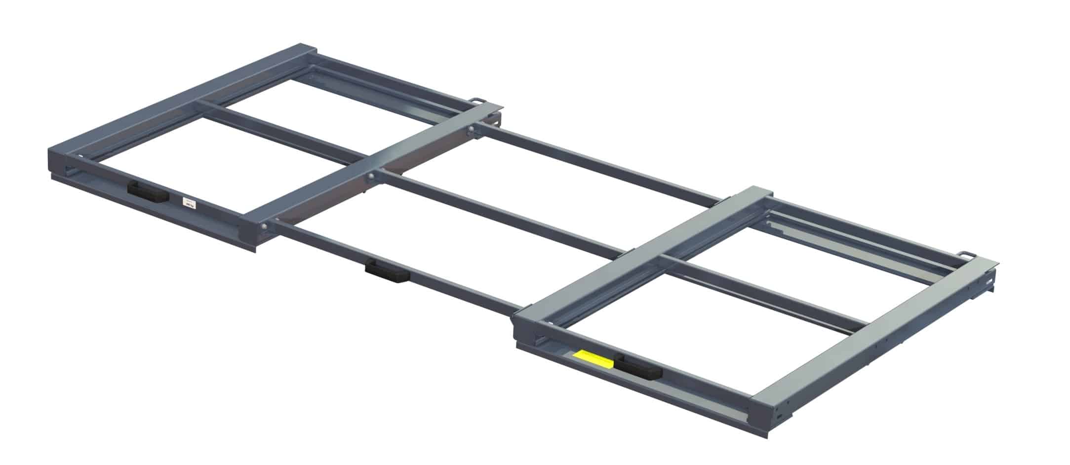 Bred utdragsenhet för skiv- & plåtmaterial  400 kg 100% 2600x1200 balkmonterad - image 2