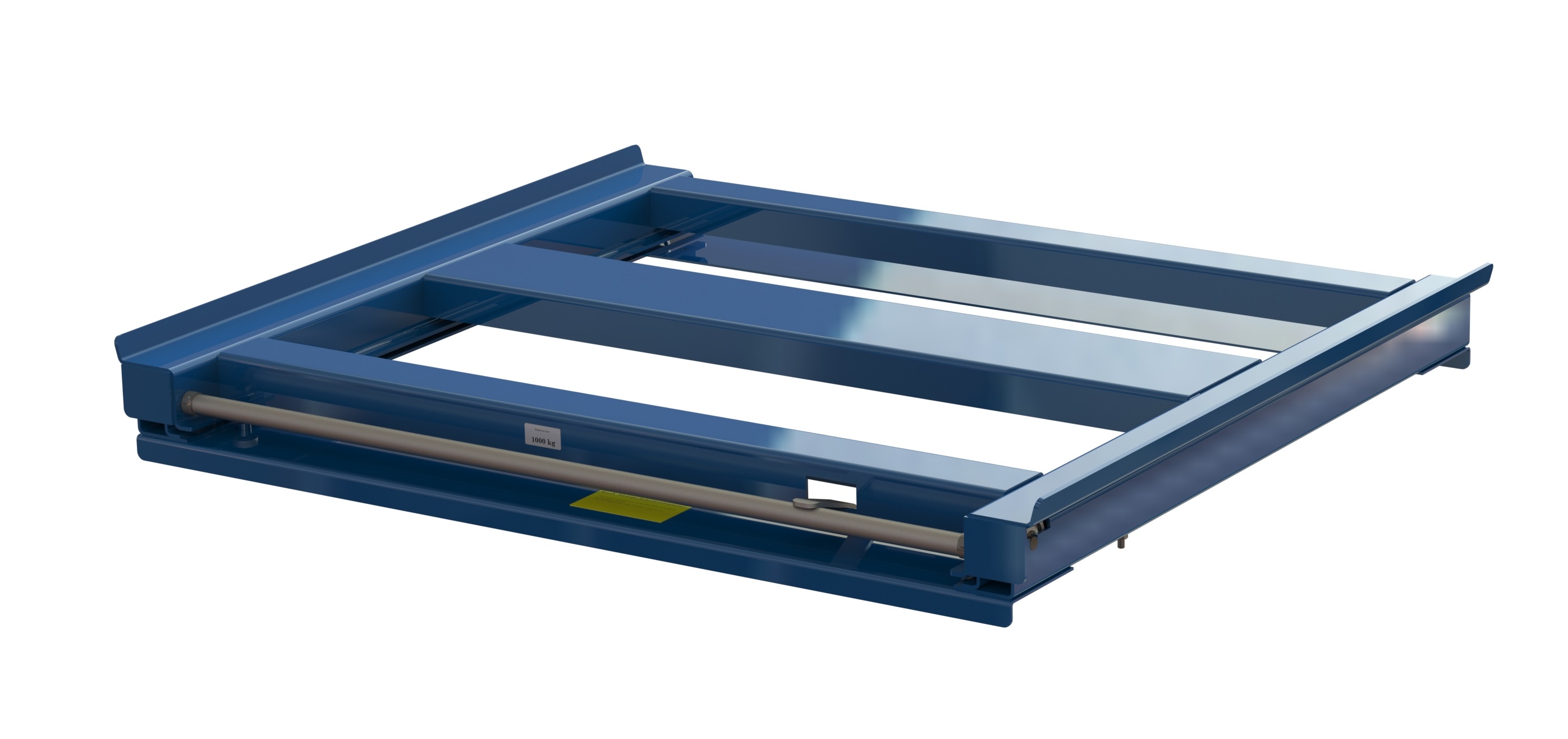 P1 11 1008 0 Utdragbar enhet för pallställ med 70 % utdragbarhet, 1000 kg lastkapacitet, bakåtlastad, fin-pall med långsideshantering - image 2