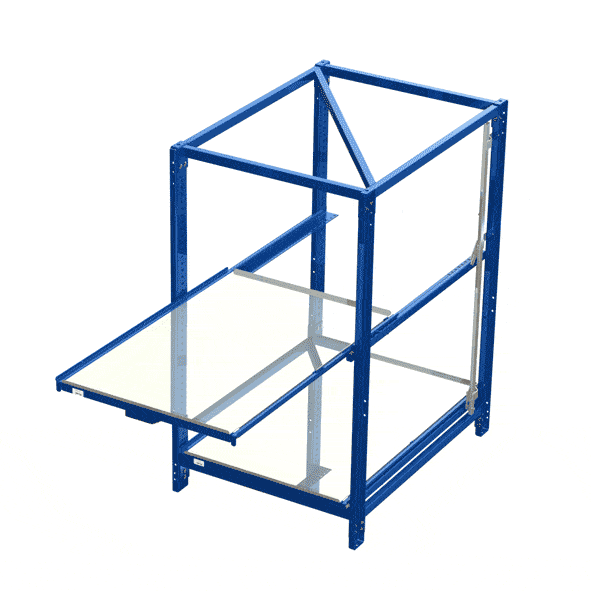 Compact Storage Unit with shelf lock, shortside forward, 100