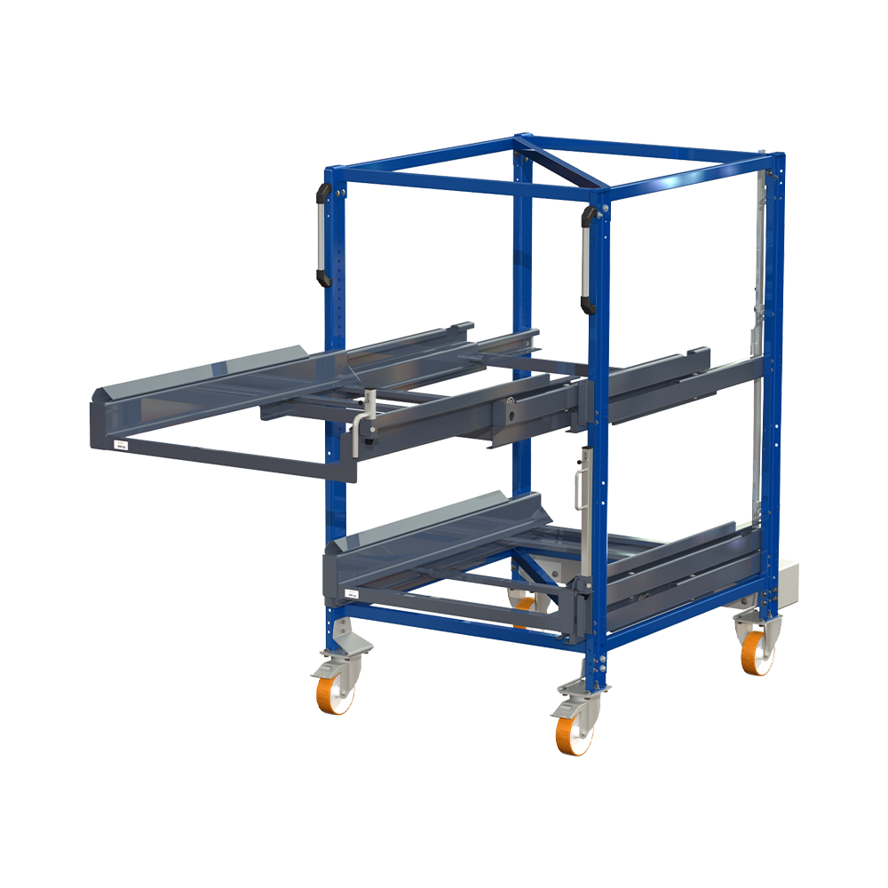 Mpu 300 kg 100 extendable with 2 extendable pullout units