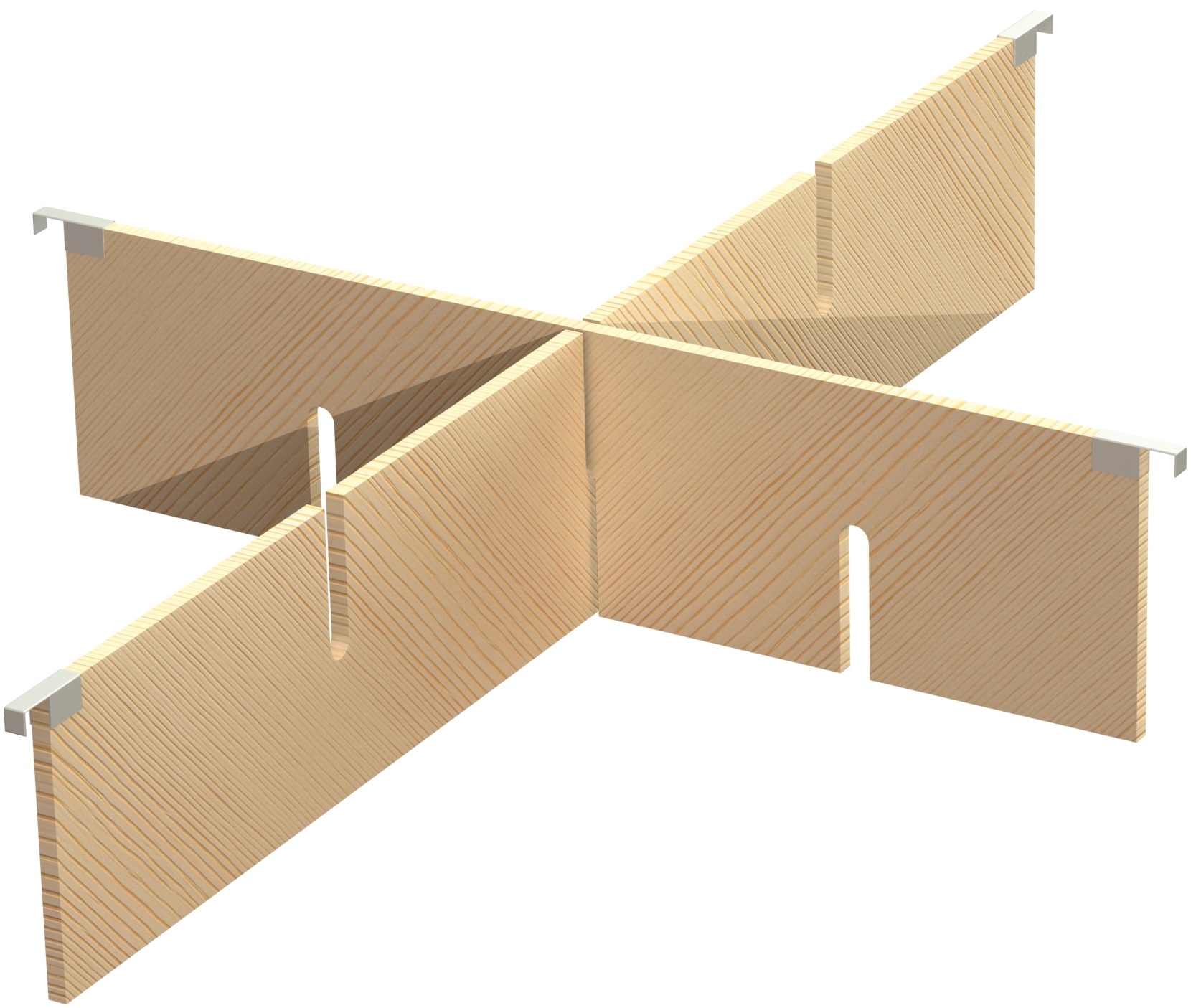 Pallkrage avdelare sats/4 fack - image 2