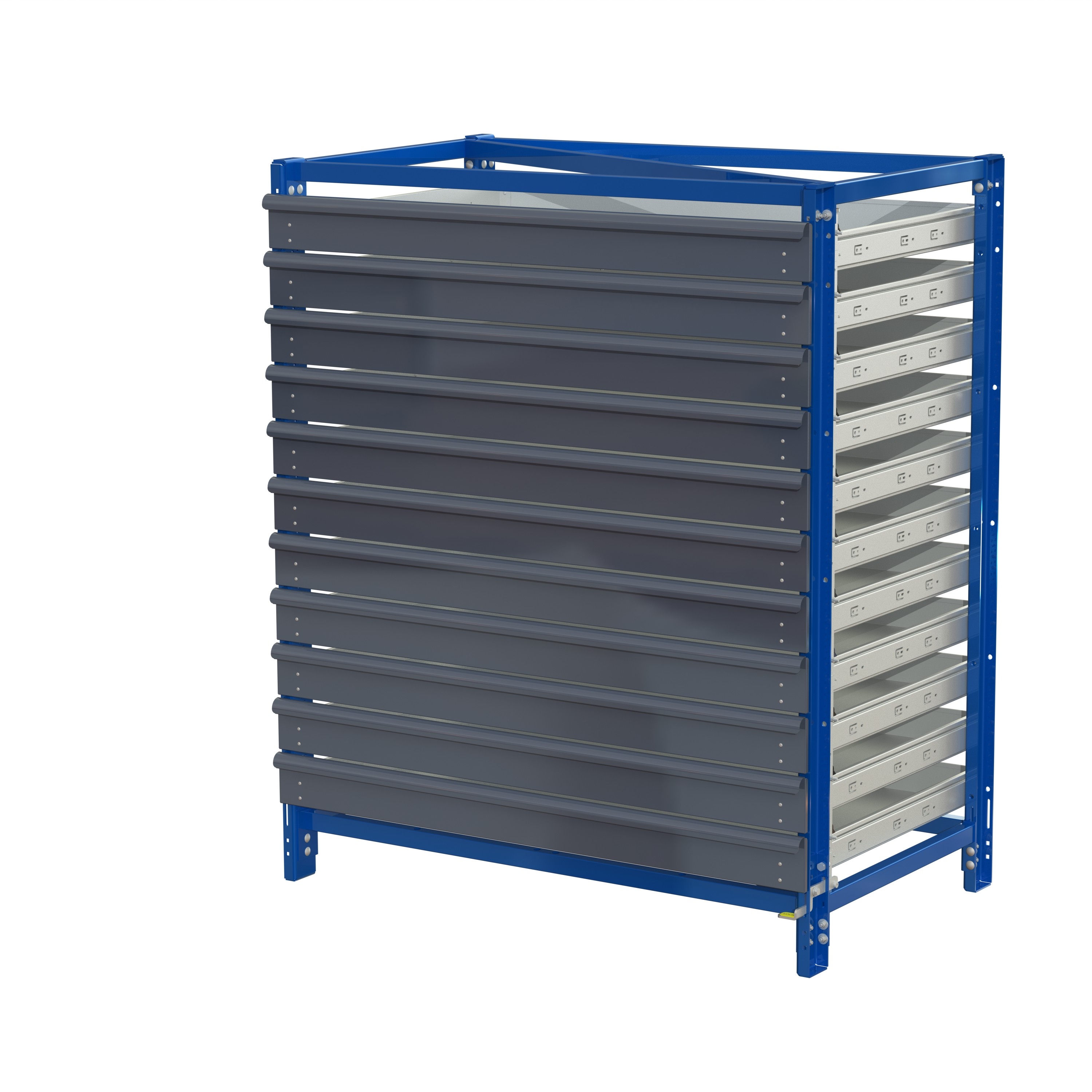 Csu light, long-side handled, 100% extension, 75 kg, 11 shelves - image 2