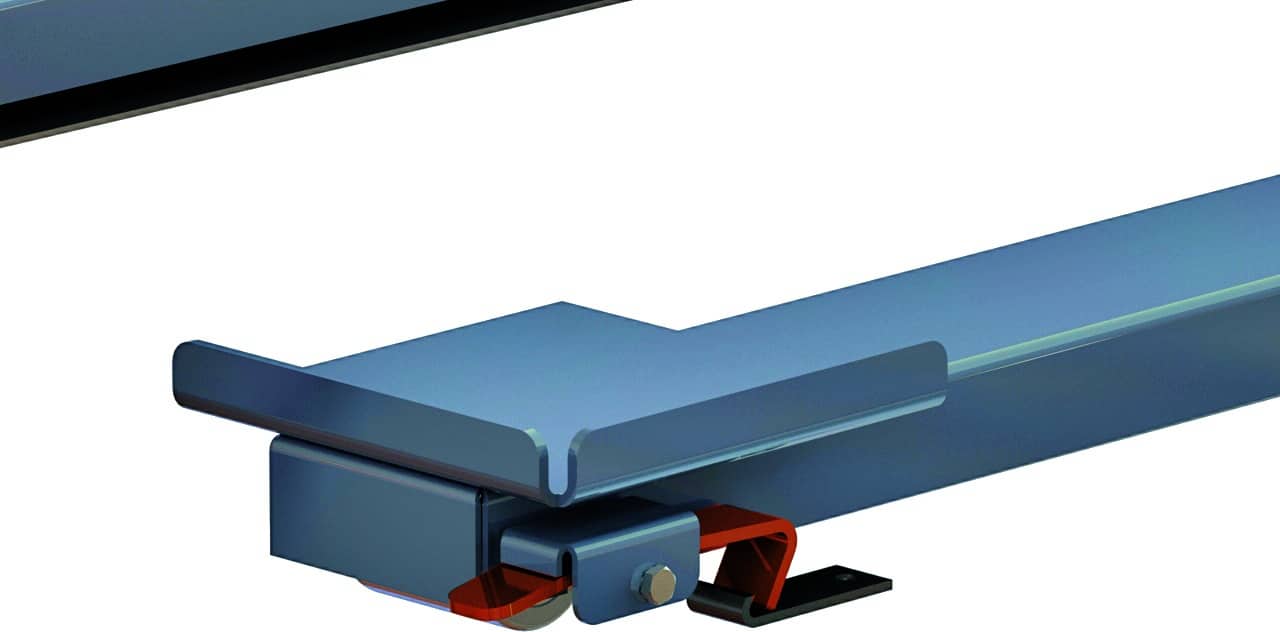 Foot-operated release catch - image 2