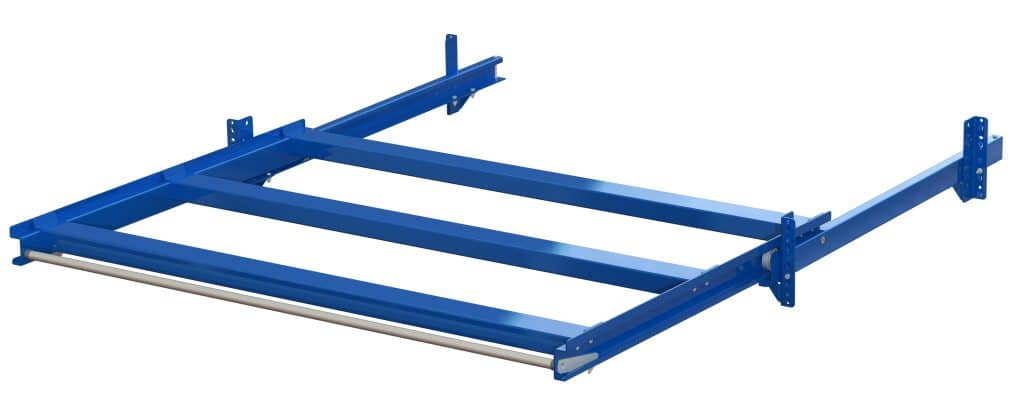 Upright-mounted Wide pull-out unit 600 kg 70% W=1800 - Smart Storing