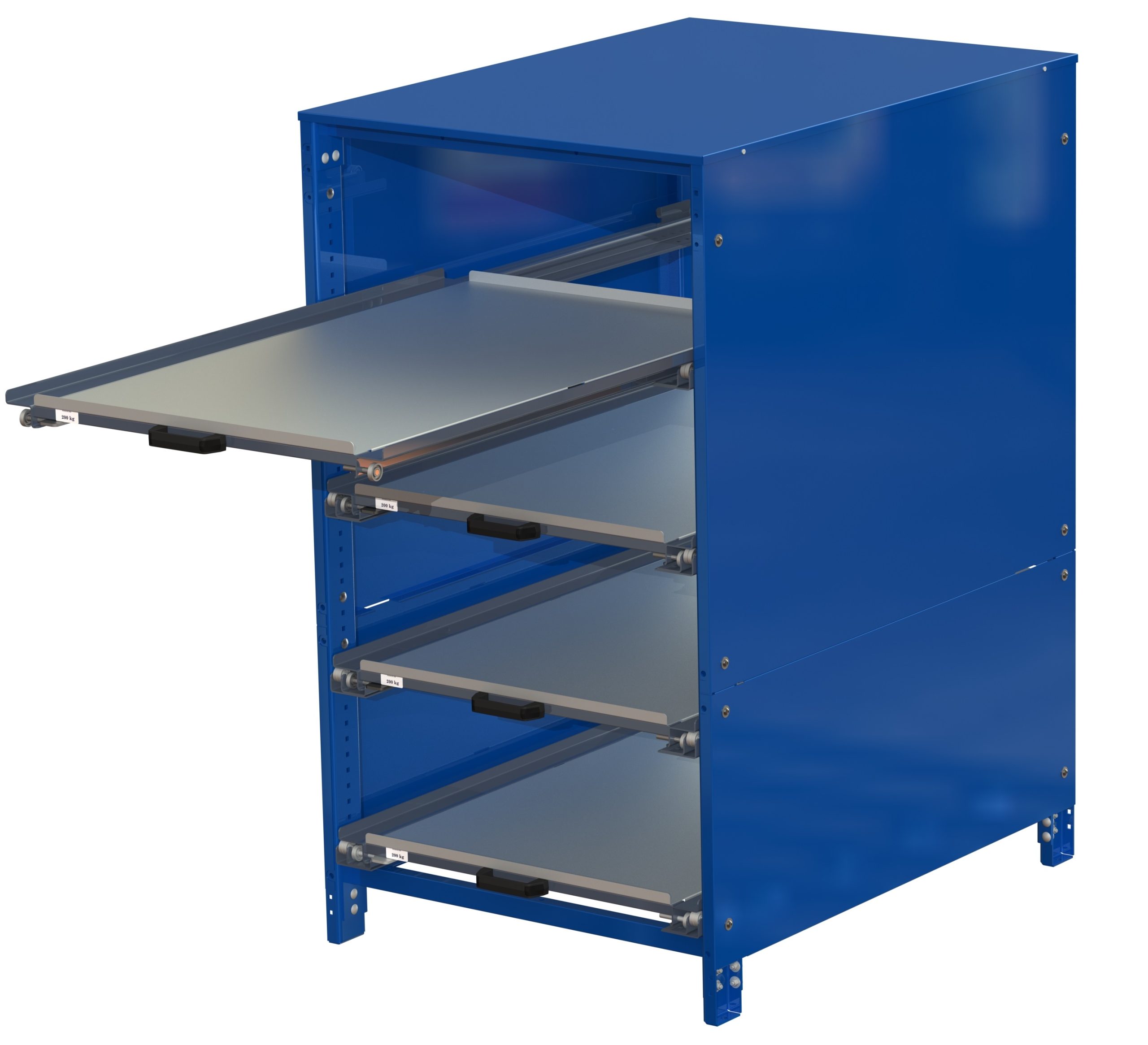 Steel cladding for csu two-way, short-side handled, 70% extension, 1560 mm, powder coated, sides and top - image 2 Steel cladding for csu two-way, short-side handled, 70% extension, 1560 mm, powder coated, sides and top - image 2