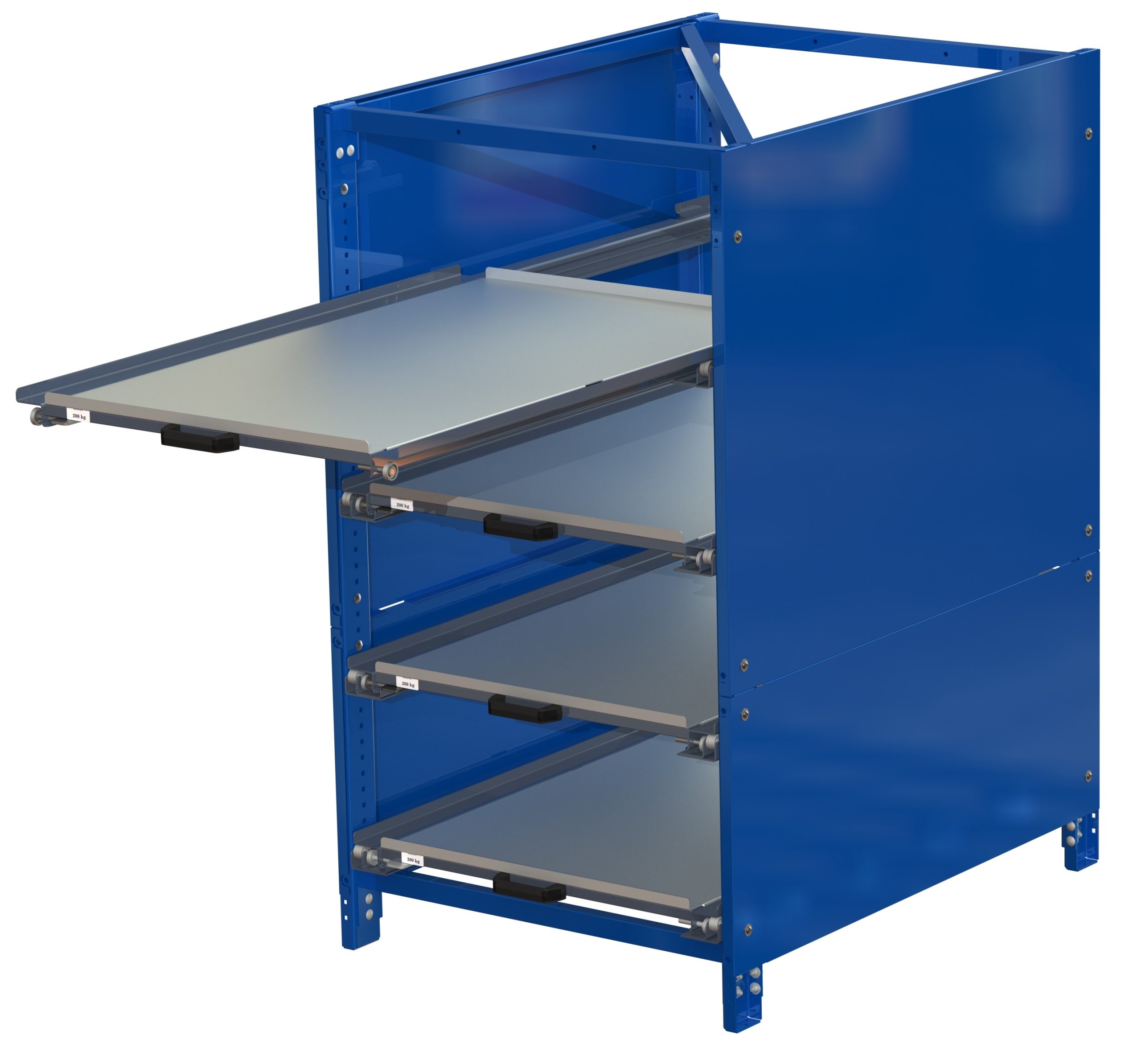 Steel cladding for csu two-way, short-side handled, 70% extension, 1560 mm, powder coated, sides - image 2 Steel cladding for csu two-way, short-side handled, 70% extension, 1560 mm, powder coated, sides - image 2