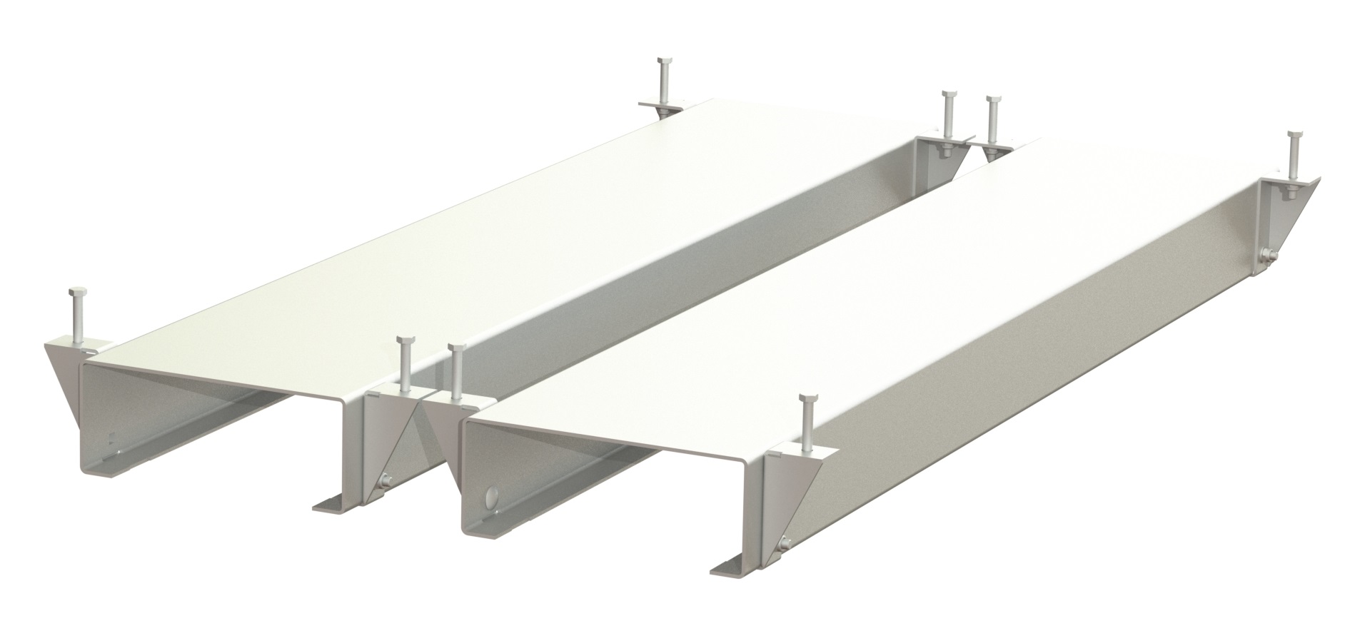 Forklift pocket for short-side handled csu, for pallet jack Forklift pocket for short-side handled csu, for pallet jack