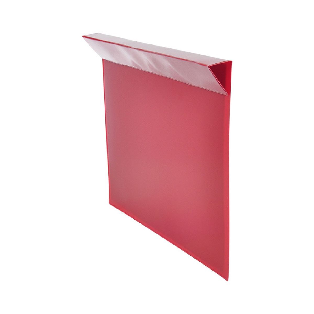 A4 landscape document holder for pallet collars, red - image 2