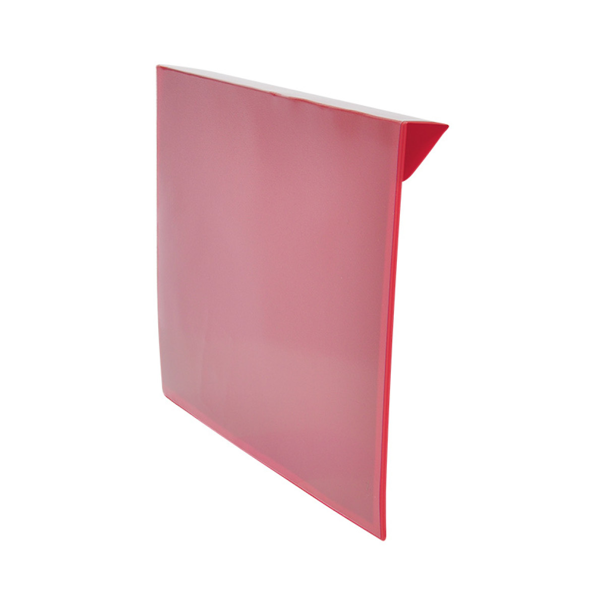 A4 landscape document holder for pallet collars, red