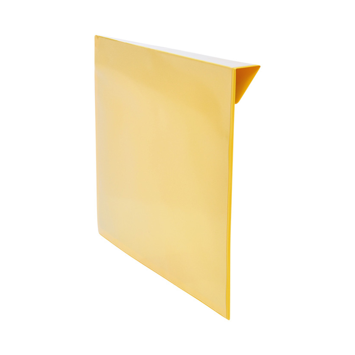 A4 landscape document holder for pallet collars, yellow A4 landscape document holder for pallet collars, yellow