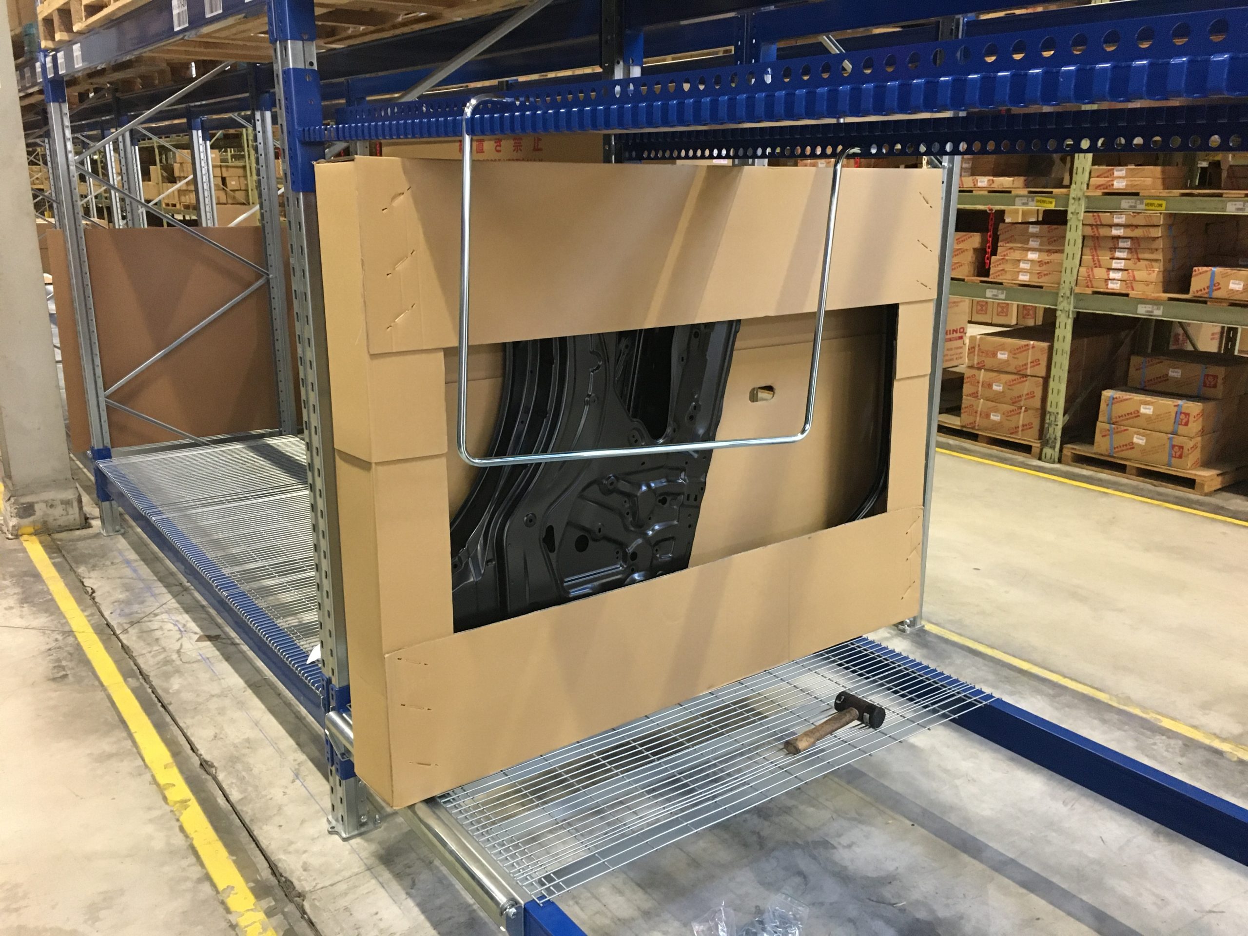 Divider oml, height 600 mm, depth 1100 mm, for loop storage rack - image 2