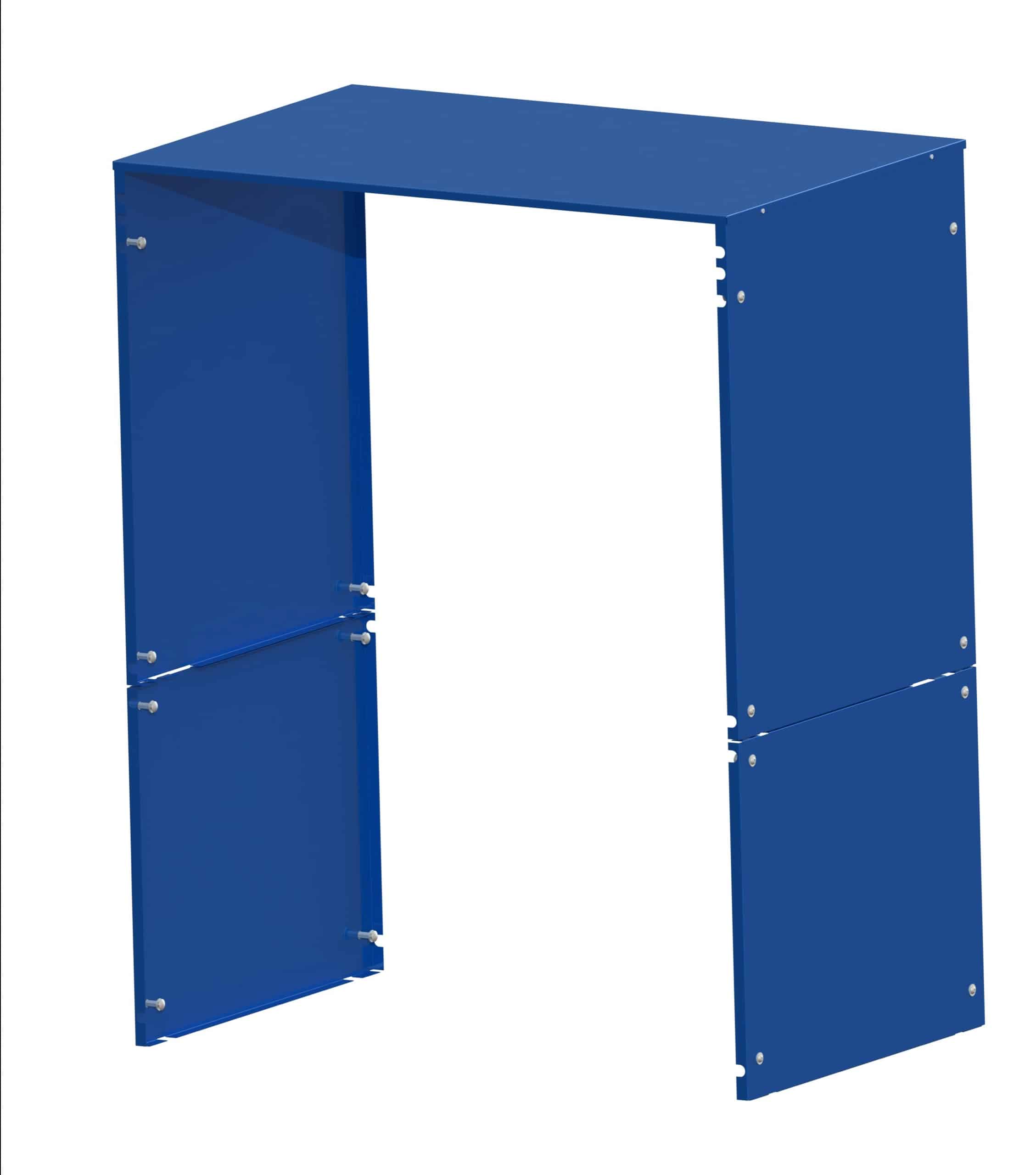Steel cladding for csu two-way, long-side handled, 70% extension, 1704 mm, powder coated, sides and top Steel cladding for csu two-way, long-side handled, 70% extension, 1704 mm, powder coated, sides and top